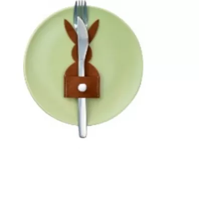 Arpex Ozdoba wielkanocna etui na sztu�ce filc WN7324 2 szt.
