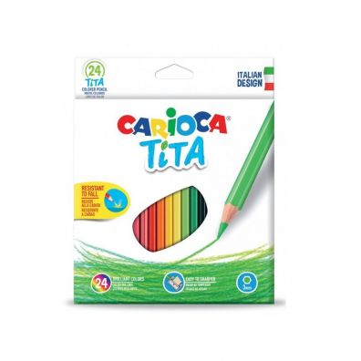Carioca Kredki owkowe Tita 24 kolorw