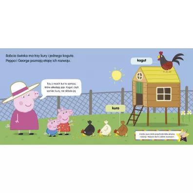 Peppa Pig. Ucz� si� z Pepp�. Peppa i kurcz�tka