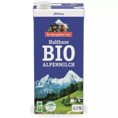 Berchtesgadener Land Mleko alpejskie UHT (min. 1,5 % t�uszczu) 1 l Bio