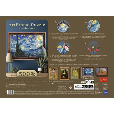 Puzzle Puzzlorama 500 el. Gwie�dzista Noc, van Gogh Trefl