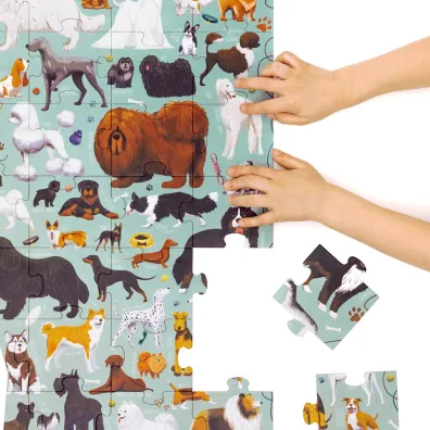 Puzzle Puzzlove CzuCzu 40 el. Psy Bright Junior Media