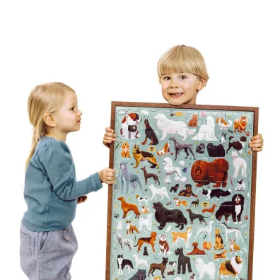 Puzzle Puzzlove CzuCzu 40 el. Psy Bright Junior Media