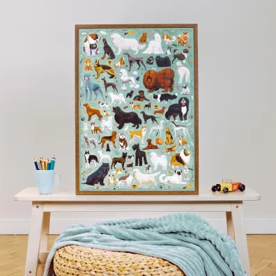 Puzzle Puzzlove CzuCzu 40 el. Psy Bright Junior Media