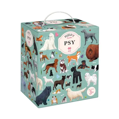 Puzzle Puzzlove CzuCzu 40 el. Psy Bright Junior Media