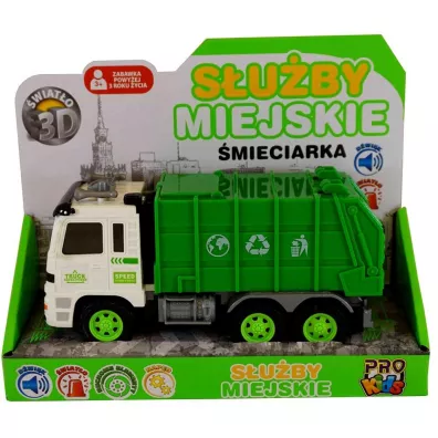Pojazd Miejskie s�u�by �mieciarka Pro Kids