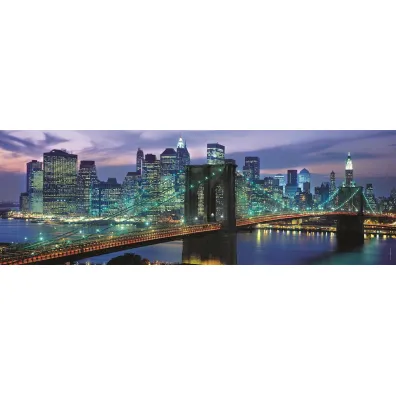 Puzzle 1000 el. Panorama HQ - Nowy Jork Most Brookli�ski Clementoni