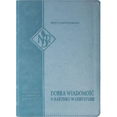 Nowy Testament NPD, jasnoniebieska z paginatorami