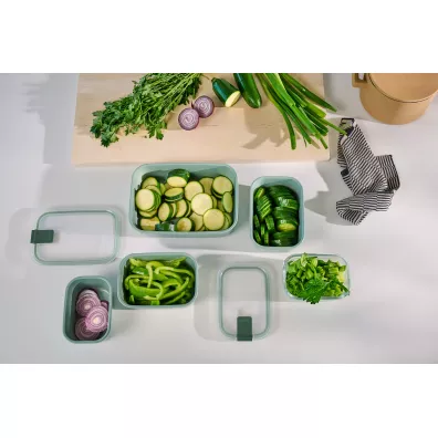 Mepal Pojemnik na ywno szklany EasyClip nordic sage 106166094700 1 l