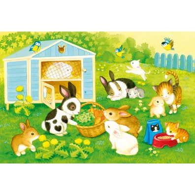Puzzle 3x24 el. S�odkie zwierzaki Schmidt
