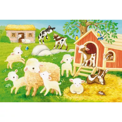 Puzzle 3x24 el. S�odkie zwierzaki Schmidt