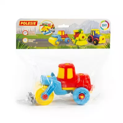 Klocki-pojazd do skrcania Walec