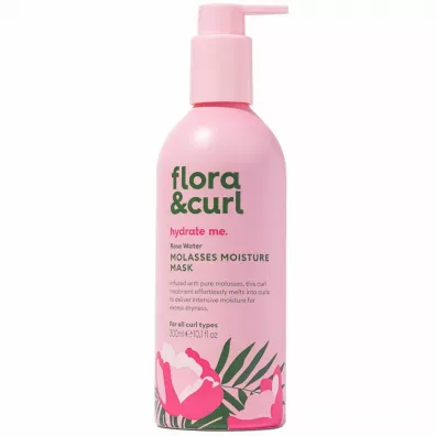 Flora & Curl Rose Water Molasses Moisture Mask maska do wosw 300 ml