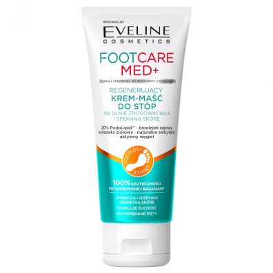 Eveline Cosmetics Foot Care Med+ regenerujcy krem-ma do stp 100 ml