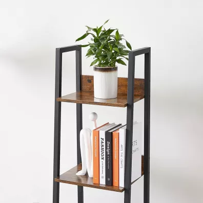 Songmics Rega� w�ski drabinkowy 5 poziom�w loft