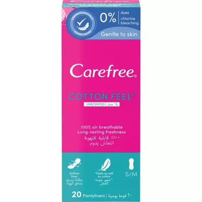 Carefree Normal With Cotton Extract wkadki higieniczne 20 szt.