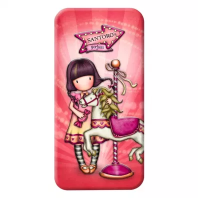 Santoro Blaszany pi�rnik Gorjuss - Fairground - Carousel