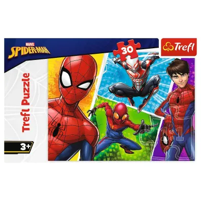 Puzzle 30 el. Spider-Man i Miguel Trefl