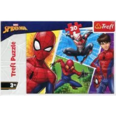 Puzzle 30 el. Spider-Man i Miguel Trefl