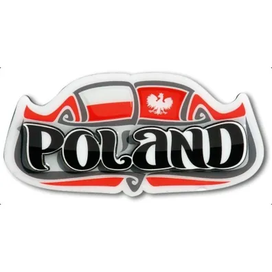 Pan Dragon Magnes I love Poland Polska