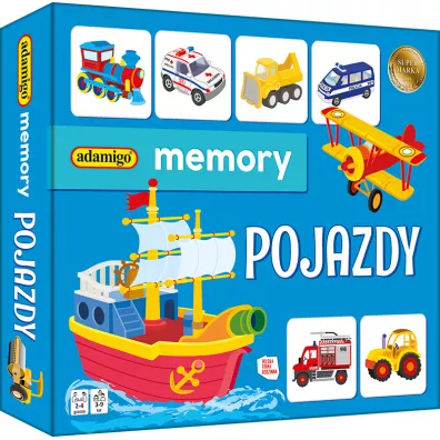 Memory. Pojazdy Adamigo