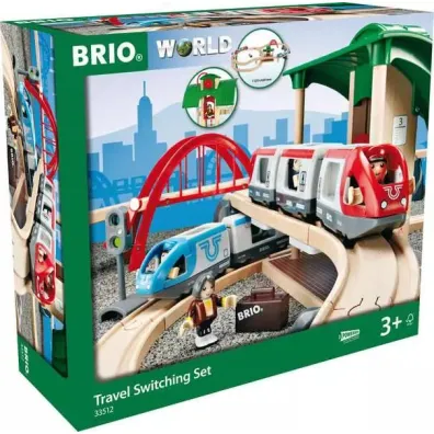 Poci�g osobowy z dworcem 33512 Brio