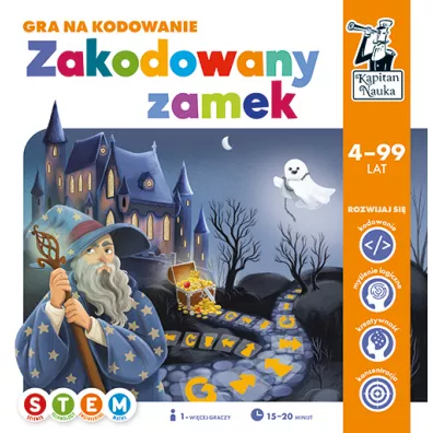 Kapitan Nauka. Gra na kodowanie. Zakodowany zamek Edgard