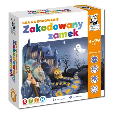 Kapitan Nauka. Gra na kodowanie. Zakodowany zamek Edgard