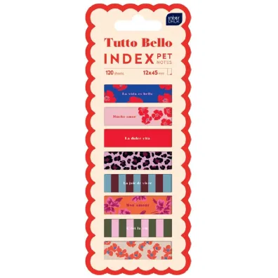 Interdruk Zak�adki indeksuj�ce Pet Tutto Bello 12x45 120 szt