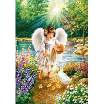 Puzzle 500 el. Ciep�o anio�a Castorland