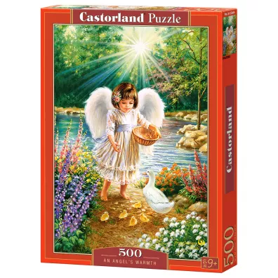 Puzzle 500 el. Ciepo anioa Castorland