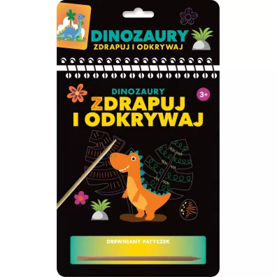 Zdrapuj i odkrywaj. Dinozaury