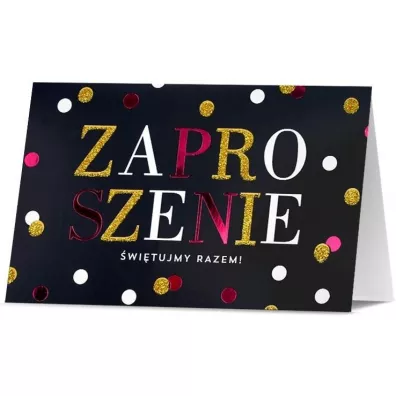 Zaproszenie Uniwersalne (5szt)
