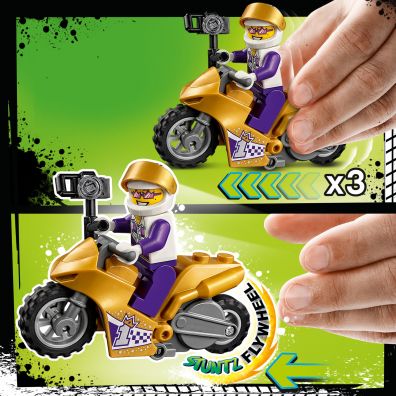 LEGO City Selfie na motocyklu kaskaderskim 60309