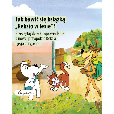 Reksio w lesie. Ksika z okienkami