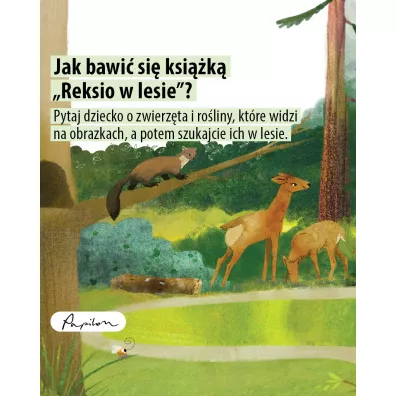 Reksio w lesie. Ksika z okienkami
