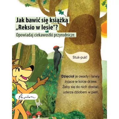 Reksio w lesie. Ksika z okienkami