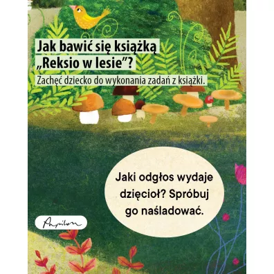 Reksio w lesie. Ksika z okienkami