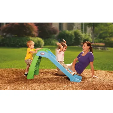 Zje�d�alnia First Slide green/blue Little Tikes