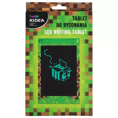 Kidea Tablica do rysowania 3D LED Minecraft Derform