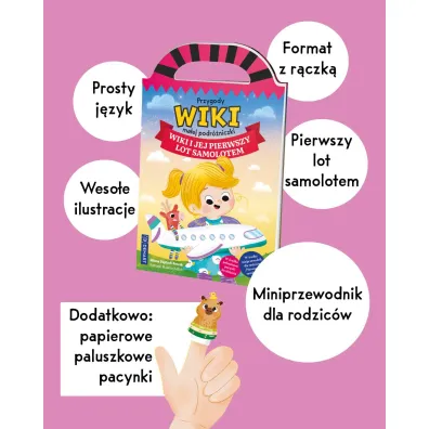 Przygody Wiki, ma�ej podr�niczki. Wiki i jej pierwszy lot samolotem