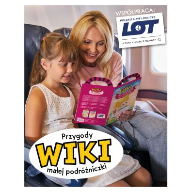 Przygody Wiki, ma�ej podr�niczki. Wiki i jej pierwszy lot samolotem