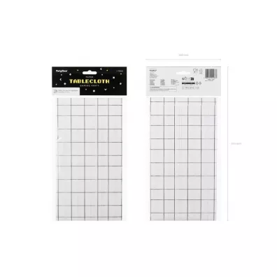 PartyDeco Obrus papierowy Game mix 180x120cm
