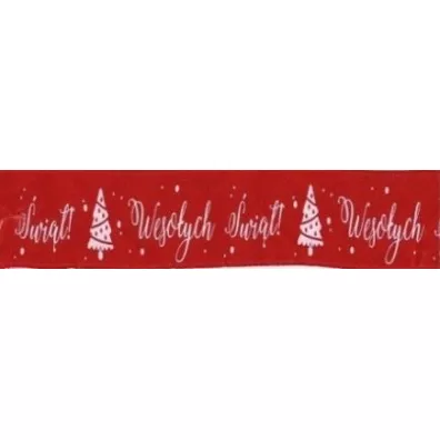 Brewis Wst��ka satynowa Bo�e Narodzenie WSX25-14 25mm x 22m