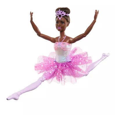 Barbie Lalka Baletnica Magiczne wiateka Brunetka HLC26 p4 MATTEL