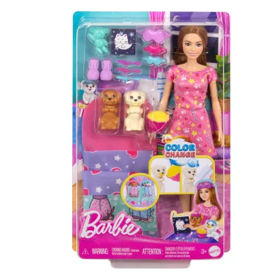 Barbie Puppy Slumber Party Mattel