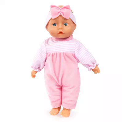 Lalka First Words Baby rowa z akcesoriami