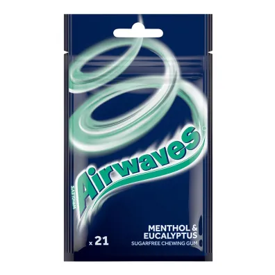 Airwaves Guma do �ucia Airwawes Mentol/Eukaliptus 21 szt.