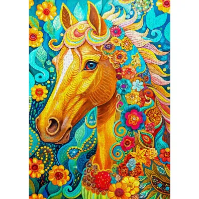 Puzzle 1000 Kwitn�ca ko�ska grzywa Enjoy
