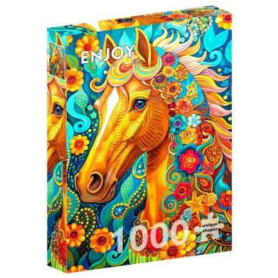 Puzzle 1000 Kwitn�ca ko�ska grzywa Enjoy